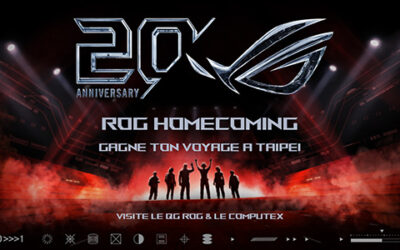 ROG célèbre ses 20 ans avec #ROGHomecomingFR