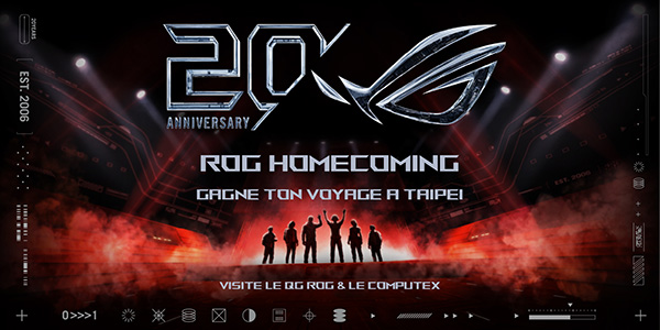 Republic of Gamers , ROG , 20 ans , #ROGHomecomingFR, ROGHomecomingFR , voyage , Taipei