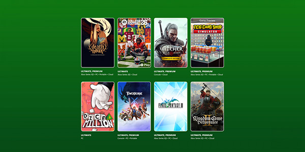 Xbox Game Pass , février 2026 , Kingdom Come Deliverance II, The Witcher 3 Wild Hunt