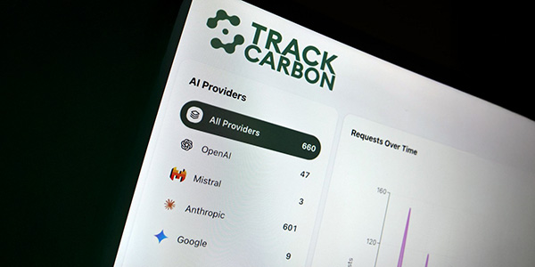 Estimez l&rsquo;impact environnemental de l&rsquo;IA avec TrackCarbon