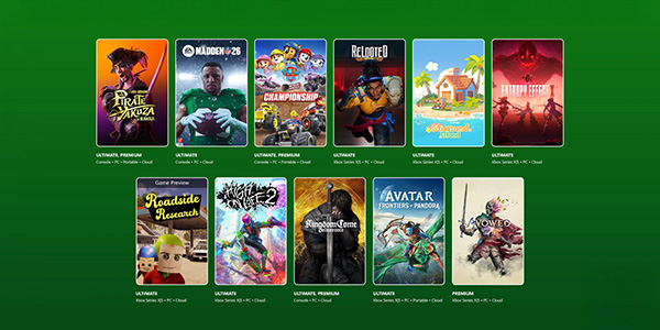 Xbox Game Pass, High on Life 2, Madden NFL 26, Avatar: Frontiers of Pandora, Fevrier 2026