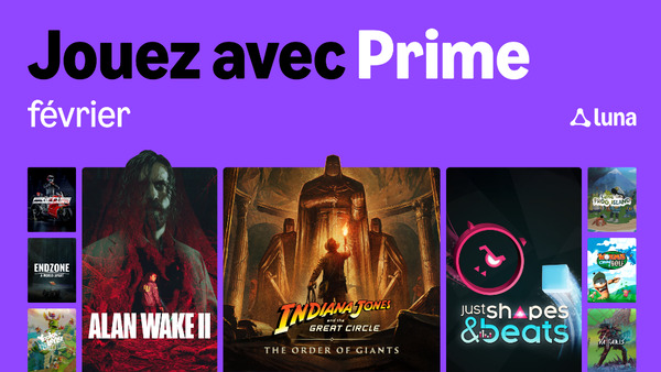 Amazon Luna, Amazon Prime, février 2026