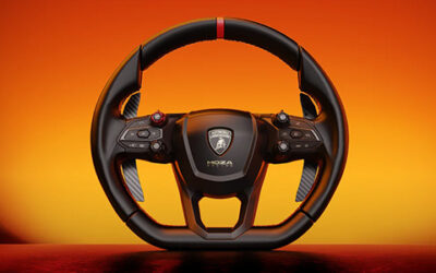 MOZA Racing dévoile le volant Lamborghini Revuelto