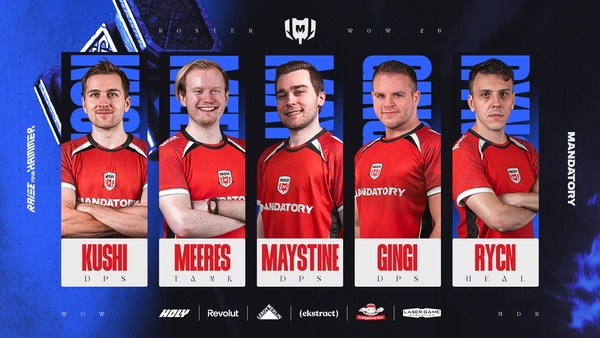 Mandatory annonce un roster compétitif sur World of Warcraft