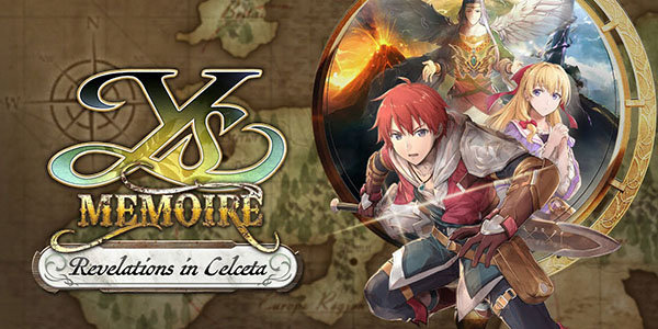 Nihon Falcom , Marvelous Europe , Ys Memoire: Revelations in Celceta , Ys Memoire : Revelations in Celceta , Ys Memoire Revelations in Celceta , Ys Memoire, Revelations in Celceta , Nintendo Switch