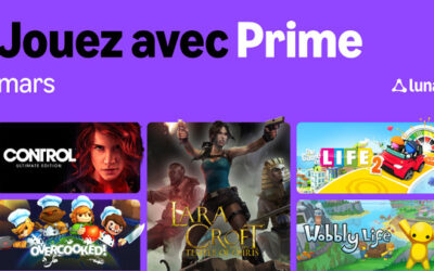 Découvrez les offres Amazon Luna pour le mois de mars 2026