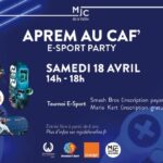 Samedi 18 avril, MJC de la Vallée , Chaville , Resonanc'E-Sport , E'Sport Party