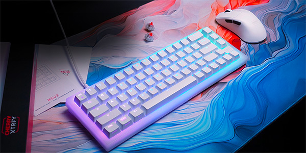 clavier compact à commutateurs magnétiques, CHERRY XTRFY K5 Pro TMR Compact