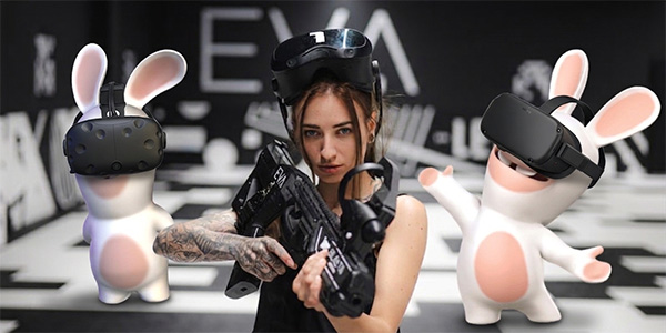Ubisoft , EVA , Esports Virtual Arenas , The Lapins Crétins : Color Chaos , The Lapins Crétins Color Chaos , The Lapins Crétins , Color Chaos , The Lapins Crétins - Color Chaos, réalité virtuelle , VR