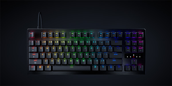 clavier optique analogique Razer Huntsman V3 Tenkeyless 8 kHz