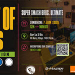 eSport , Super Smash Bros. Ultimate , ResonancE-Esport , Best of 3 Bis – 2v2 edition , Best of 3Bis 2v2 edition, Best of 3Bis , 2v2 edition , dimanche 7 juin , Bar Le 3 Bis, Bercy Village, Paris 12