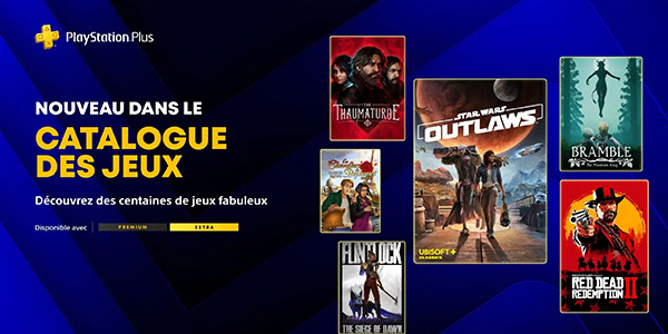 Catalogue , PlayStation Plus Extra , PlayStation Plus Premium , mai 2026