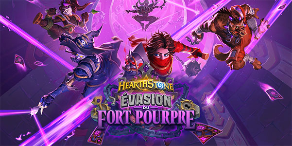 Blizzard Entertainment, Hearthstone , extension , L'Évasion du Fort Pourpre , 7 juillet