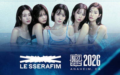 Le groupe de K-pop LE SSERAFIM revient à la BlizzCon