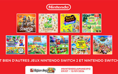 Découvrez les nouveautés Nintendo Switch 2 à la Japan Expo 2026