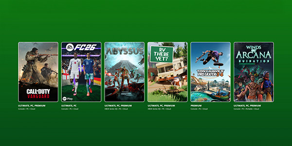 Xbox Game Pass , EA Sports FC 26, RV There Yet?