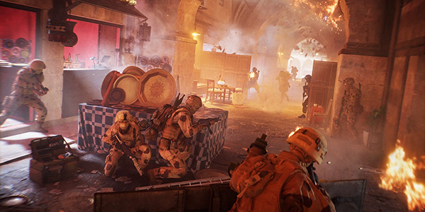 Battlefield Studios , EA Entertainment , Battlefield REDSEC , Battlefield 6 , mise à jour ,Déflagration, 9 juin , Bazar du Caire , Anéantissement