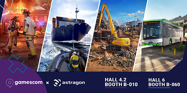 everplay, astragon , Team17, gamescom 2026 , Construction Simulator: Evolution, Bus Simulator 27, Firefighting Simulator: Ignite, Seafarer: The Ship Sim, LumenTale: Memories of Trey, Silver Pines