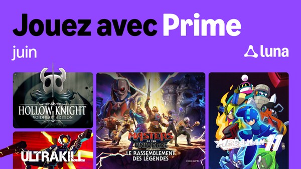 Découvrez les offres Amazon Luna de juin 2026