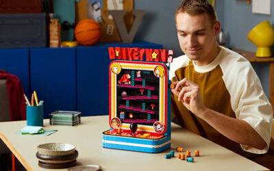 Lego et Nintendo lancent un set reproduisant la borne d&rsquo;arcade Donkey Kong