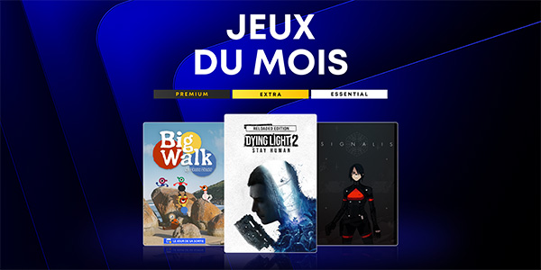 PS Plus, Essential, Extra , Premium, PlayStation Plus , août 2026, Dying Light 2 Stay Human, Big Walk, Signalis