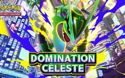 JCC Pokémon Pocket – L&rsquo;extension Domination Céleste sera disponible le 30 juillet