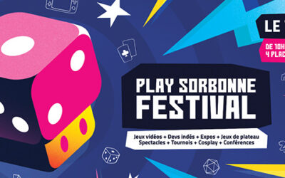 La 10e édition du Play Sorbonne Festival se déroulera le 19 septembre