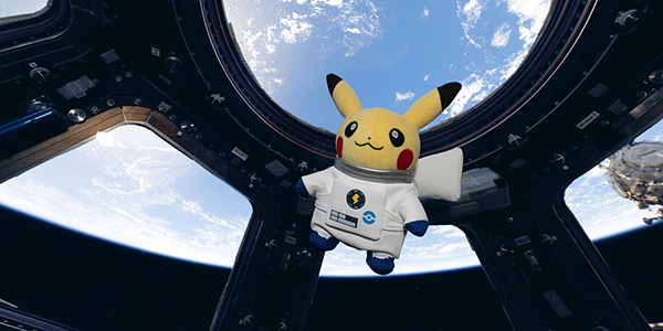 The Pokémon Company International , Agence spatiale européenne , ESA , semaine mondiale de l'espace , 2026 ,exposition européenne , expérience Pikachu astronaute