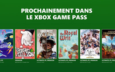 Prochainement dans le Xbox Game Pass : Première partie de septembre