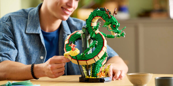 LEGO , Toei Animation , set LEGO , Icons Dragon Ball Shenron et Goku , 11390, Akira Toriyama