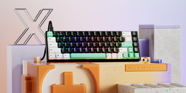 clavier gaming , Razer Reclusa X Mini 65 %